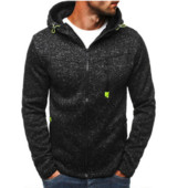 Νέα μάρκα Jacquard Hoodie Fleece Ζακέτα με κουκούλα Ανδρικά φούτερ πουλόβερ για ανδρικά φούτερ με κουκούλα