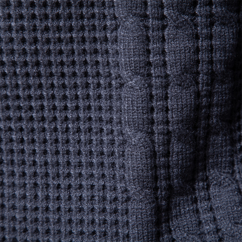 2023 Novi topli muški puloveri džemper za jesen i zimu s jednobojnim i mekim materijalom Ležerni klasični džemper za muškarce