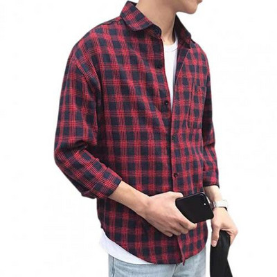 Dropshipping Fashion Ανδρικό πουκάμισο πουκάμισο πουκάμισο με μονό στήθος για δουλειά