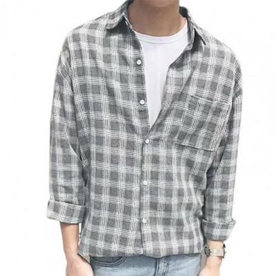 Dropshipping Fashion Ανδρικό πουκάμισο πουκάμισο πουκάμισο με μονό στήθος για δουλειά