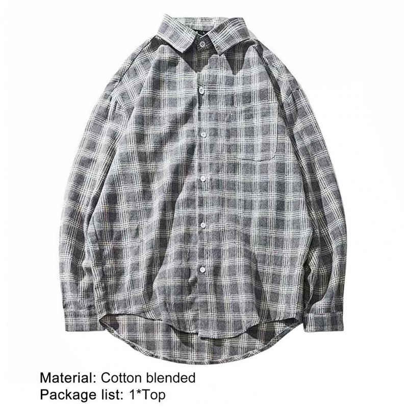 Dropshipping Fashion Ανδρικό πουκάμισο πουκάμισο πουκάμισο με μονό στήθος για δουλειά