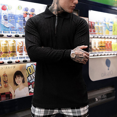 Uued kevadmoodsad kapuutsiga kampsunid Meeste vabaaja kampsunid Slim Fit sportpullover Meeste kampsun Jõusaali kudum Pull Homme