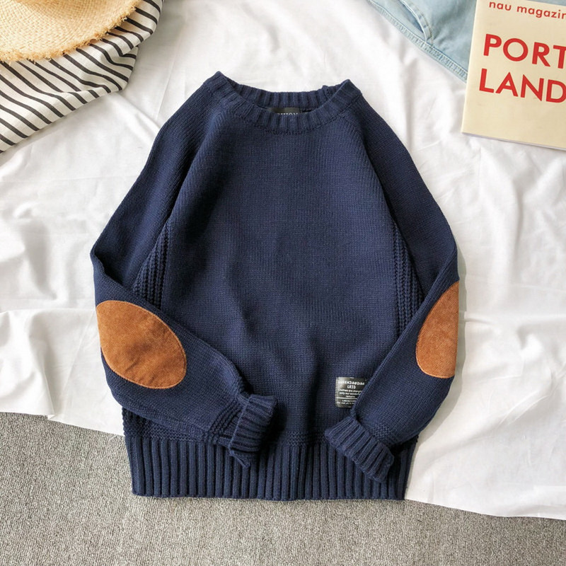 Υψηλής ποιότητας Ανδρικά Χειμερινά Πουλόβερ Loose Crew Neck Κομψά μοντέρνα άνετα πλεκτά πουλόβερ Ανδρικό vintage πουλόβερ για ανδρικά ρούχα