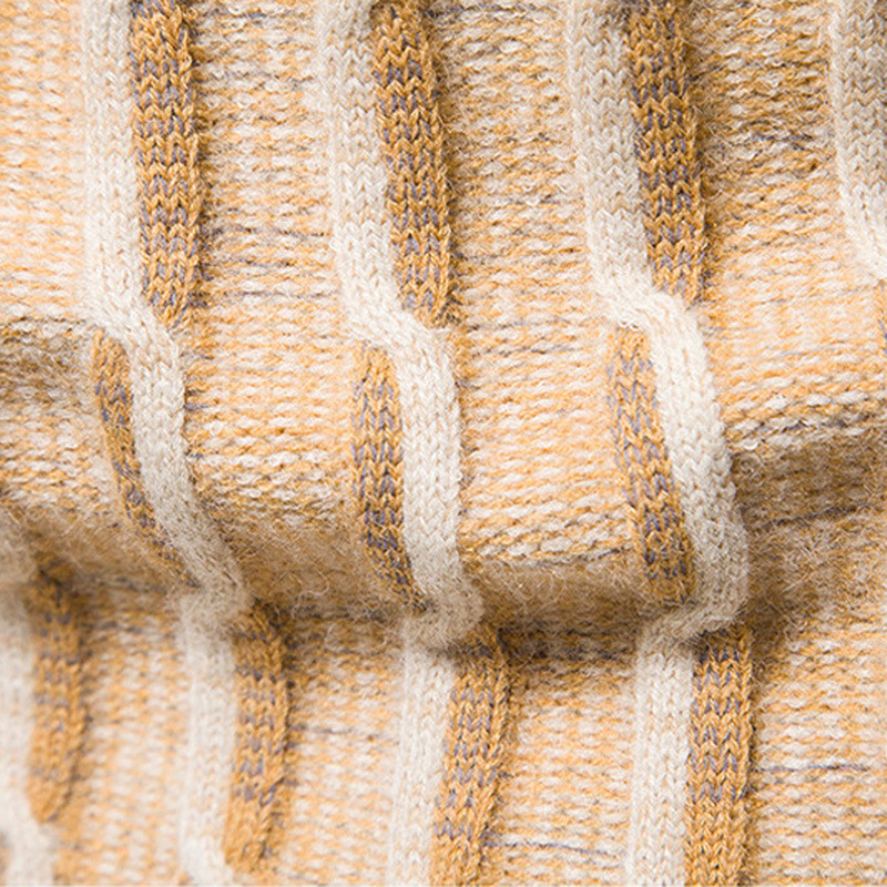 Υψηλής ποιότητας νέο ανδρικό πλεκτό πουλόβερ casual λεπτό πουλόβερ με στρογγυλή λαιμόκοψη Χειμερινό νεανικό casual μονόχρωμο πουλόβερ