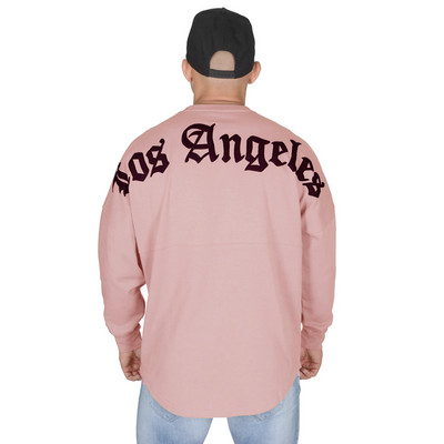 Uus spordisärk Muscle Meeste Jõusaalid Jooksmine Fitness T-särgid Sügis Meeste Vaba aeg Treening Street Trend Lahti pikkade varrukatega T-särk