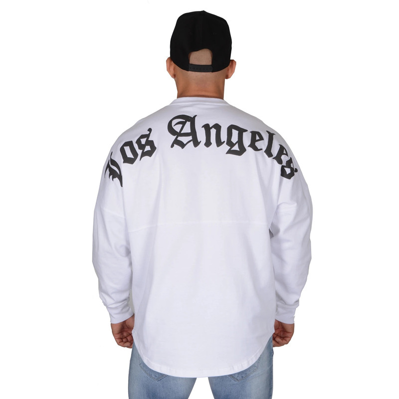 Uus spordisärk Muscle Meeste Jõusaalid Jooksmine Fitness T-särgid Sügis Meeste Vaba aeg Treening Street Trend Lahti pikkade varrukatega T-särk