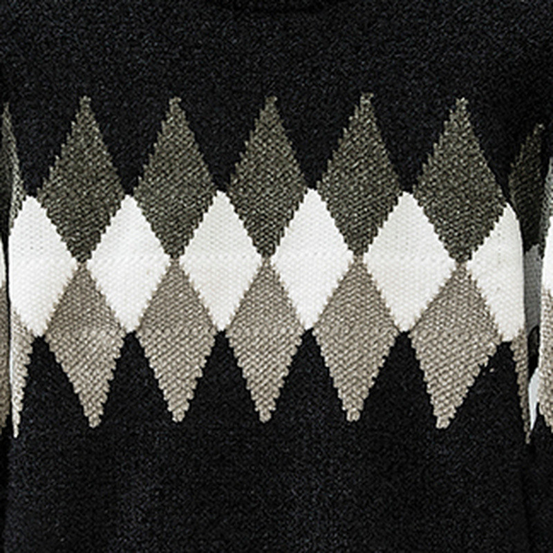 Nova omladinska zimska pletena vesta mikroelastična udobna modna topla majica s jednostavnim engleskim slovima M-3XL