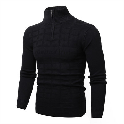 2022. aasta meeste trendikas jacquard-sooja mustriga pikkade varrukatega silmkoeline kampsun Meeste õues sviiter mantlid Meeste riided Topid