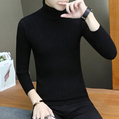 Ανδρικό πουλόβερ με ζιβάγκο Χειμερινό Casual Ανδρικό πλεκτό πουλόβερ Keep Warm Fitness Ανδρικά πουλόβερ