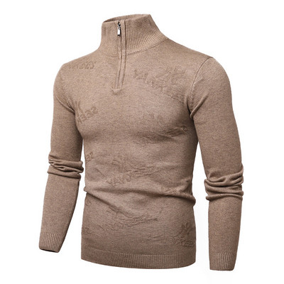 2022 Ανδρικό μοντέρνο ζακάρ μακρυμάνικο πλεκτό πουλόβερ Ανδρικά πουλόβερ εξωτερικού χώρου Ανδρικά ρούχα