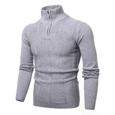 2022 Ανδρικό μοντέρνο ζακάρ μακρυμάνικο πλεκτό πουλόβερ Ανδρικά πουλόβερ εξωτερικού χώρου Ανδρικά ρούχα
