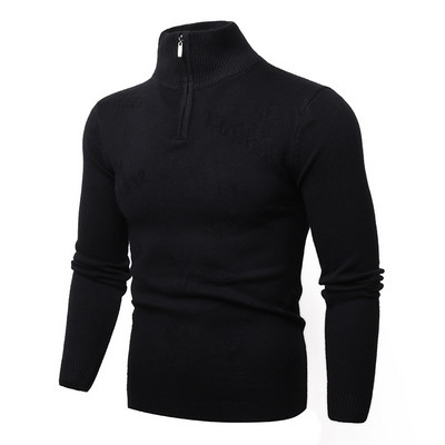 2022 Ανδρικό μοντέρνο ζακάρ μακρυμάνικο πλεκτό πουλόβερ Ανδρικά πουλόβερ εξωτερικού χώρου Ανδρικά ρούχα