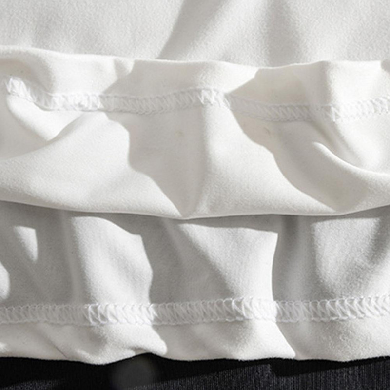 Kaheosalise kaelusega võltstud tudengisärk Lihtne vabaaja kevadine särk Preppy Style pikkade varrukatega meeste särk avara triibuga meeste särk kooliks