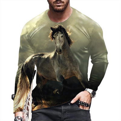 2022. Proljetna i jesenska majica dugih rukava, crtani film, anime, crna mrlja, sportska omladinska labava majica s okruglim izrezom, muška majica