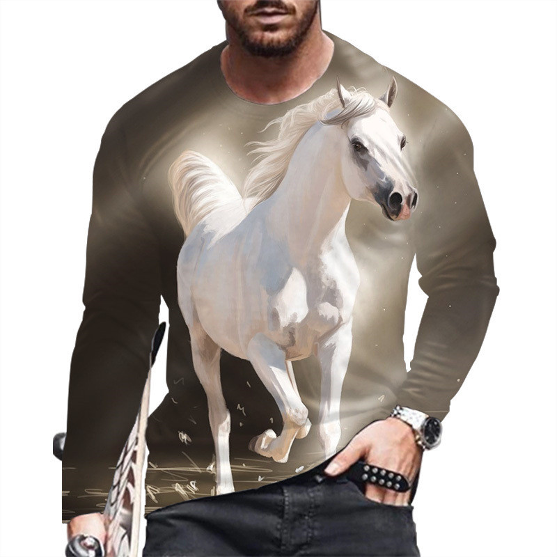 2022. Proljetna i jesenska majica dugih rukava, crtani film, anime, crna mrlja, sportska omladinska labava majica s okruglim izrezom, muška majica