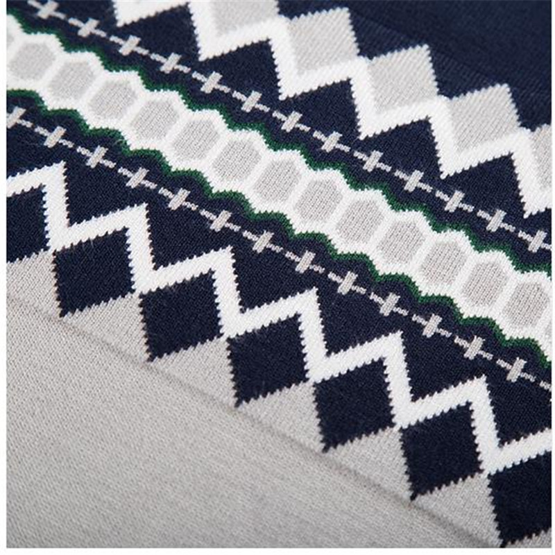 Novi jesenski modni brend 2023. Ležerni pulover O-izreza Slim Fit Pleteni muški prugasti puloveri i puloveri Muški pulover Muški XXL