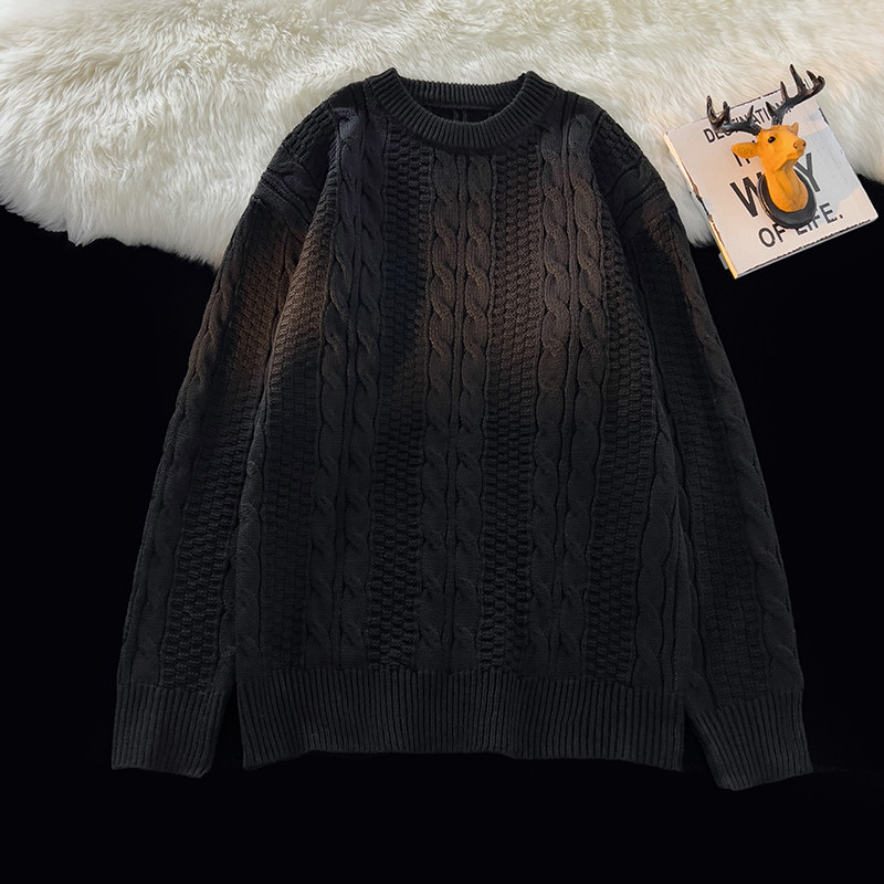 Pleteni pulover Muškarci Jesen Zima Majice Muška ležerna odjeća Kardigan dugih rukava s O izrezom Muški pulover Pletene majice A45