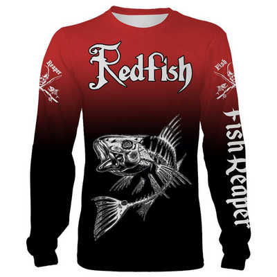 Vintage majice za muškarce Pamučne majice dugih rukava 3d majice za vanjske aktivnosti Puloveri s O izrezom Prevelika odjeća Muška ribolovna odjeća