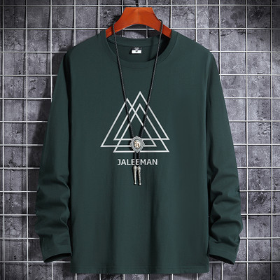 Nove košulje za muškarce Odjeća Anime Grafika Prevelike majice Pamuk Zima Jesen Bijela majica Manga crna okrugla majica Ležerni sport