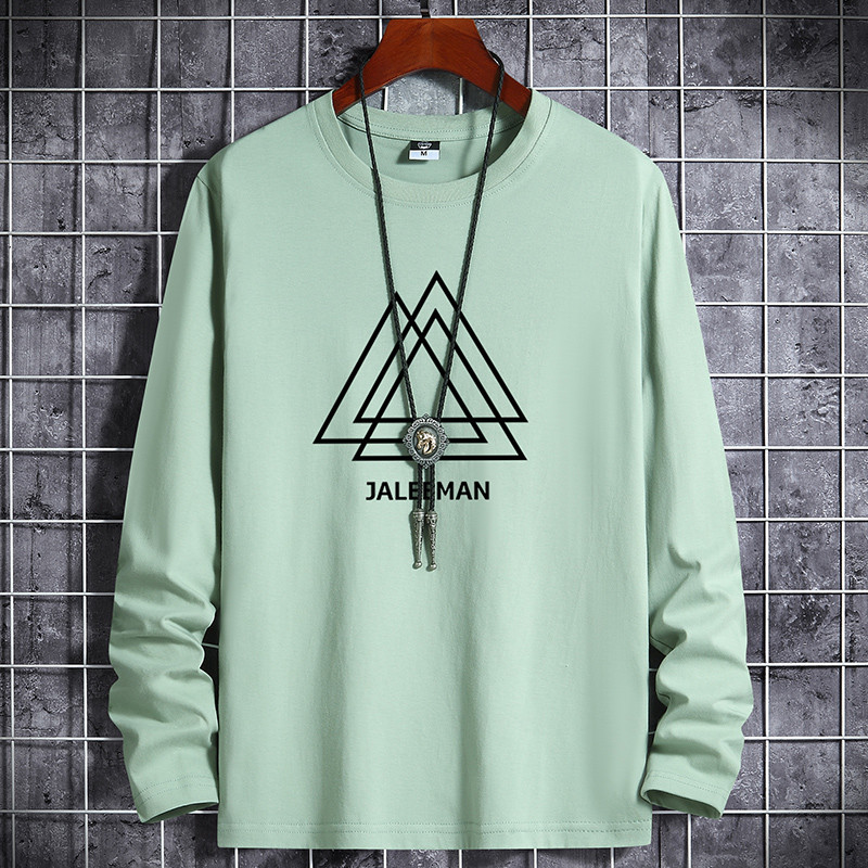 Nove košulje za muškarce Odjeća Anime Grafika Prevelike majice Pamuk Zima Jesen Bijela majica Manga crna okrugla majica Ležerni sport