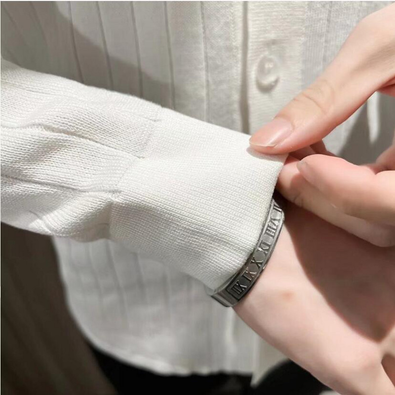 2023 Kardigani Muški pamučni pulover dugih rukava Muški džemperi na preklop Labavi jednobojni gornji dijelovi s dugmadima Pristajajuća pletena odjeća u ležernom stilu 3XL