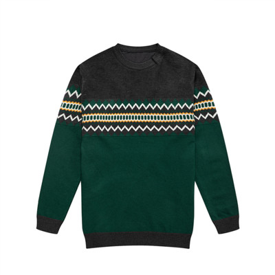 Meeste vabaaja kootud pulloverid kampsun Sügis uus mood O-kaelusega pikkade varrukatega kampsunid Meeste õhukesed trendid kudumid