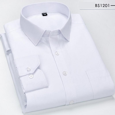 Uus ametlik mood sotsiaalne pikkade varrukatega äritöö suures suuruses meeste triibulised kleit-särgid Smart Casual särk SUURUS 47 48