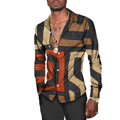 2023. aasta kevadsuvi uus meeste polosärk Slim Fit pikkade varrukatega nööbiga Suur vabaaja särk Meeste tänavarõivad riided