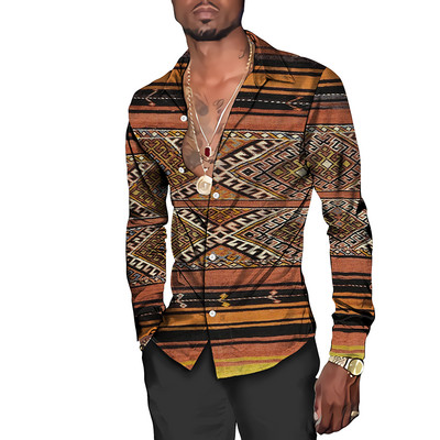 2023. aasta kevadsuvi uus meeste polosärk Slim Fit pikkade varrukatega nööbiga Suur vabaaja särk Meeste tänavarõivad riided