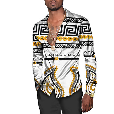 2023. aasta kevadsuvi uus meeste polosärk Slim Fit pikkade varrukatega nööbiga Suur vabaaja särk Meeste tänavarõivad riided