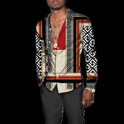 2023. aasta kevadsuvi uus meeste polosärk Slim Fit pikkade varrukatega nööbiga Suur vabaaja särk Meeste tänavarõivad riided