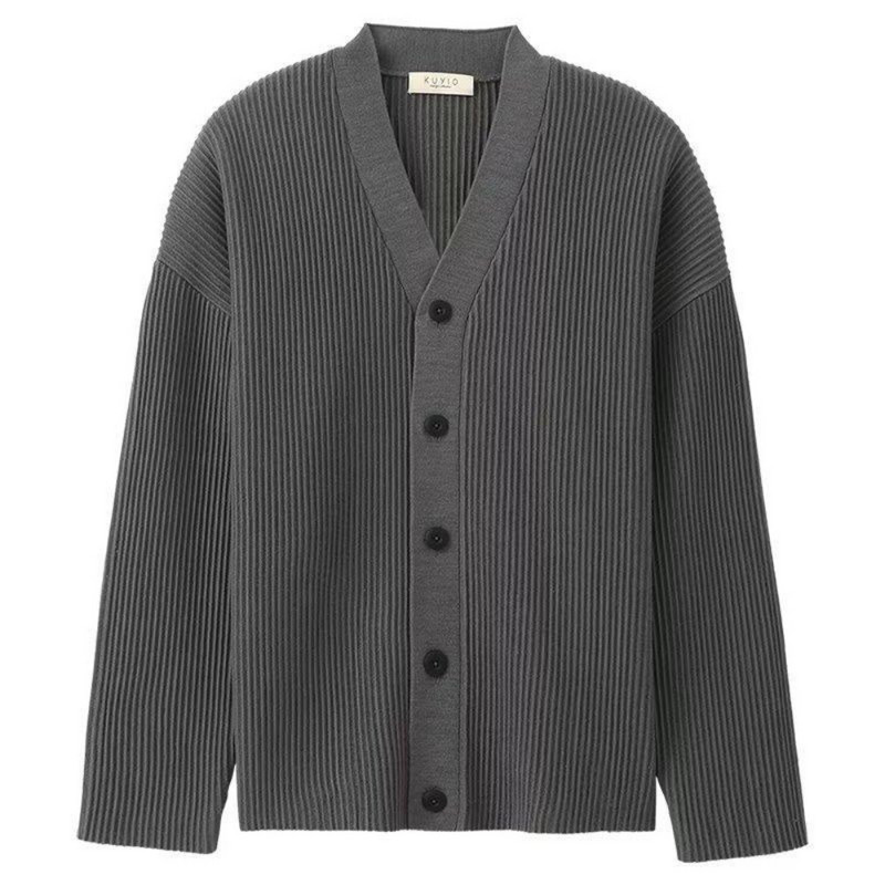 Jesen V izrez lijeni novi mladenački modni džemper muški jednostavni kardigan trend casual temperament