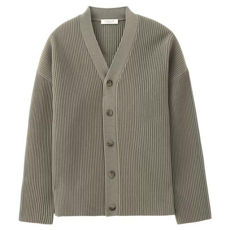 Jesen V izrez lijeni novi mladenački modni džemper muški jednostavni kardigan trend casual temperament