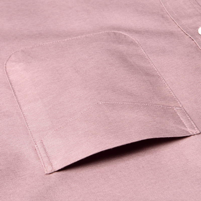 100% pamuk, muške oxford ležerne košulje dugih rukava, prednja krpa, džep na prsima, debela radna majica s ovratnikom na kopčanje, običnog kroja