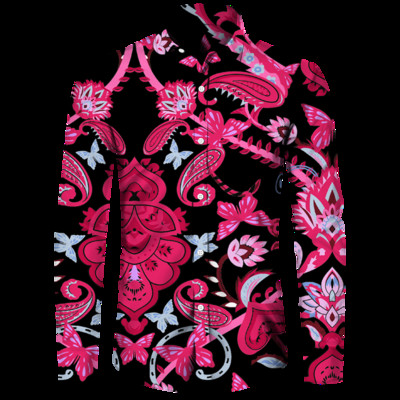 Stiilne meeste särk Paisley india pähkli lilledega 3D-print Alla keeratava kraega nööbiga pikkade varrukatega topid Vintage meeste naiste tänavarõivad riided