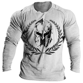 Vintage Spartans T-shirt για ανδρικά μπλουζάκια Γραφικό 3d πουκάμισο Tees O λαιμός Oversized ένδυση 5xl T-shirt Streetwear Ανδρικά βαμβακερά ρούχα
