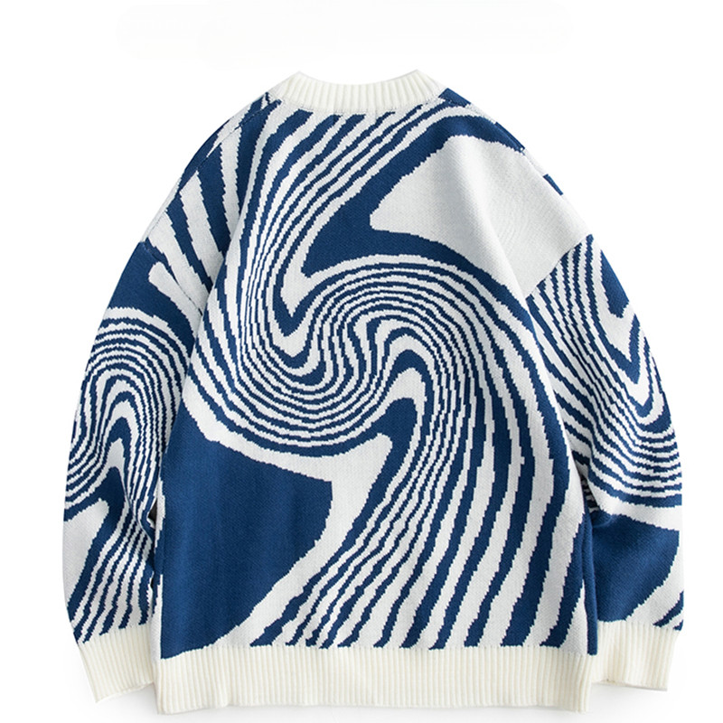 Pulover tricotat vintage Harajuku pentru bărbați 2023 Pulovere pentru bărbați de modă coreeană Pulovere de designer de streetwear japoneze pentru bărbați