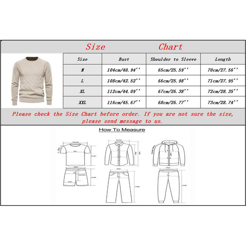 Sügis- ja talvine Crewneck soe mood ühevärviline kampsun Meeste kampsun Slim Pullover Meeste kootud kampsun alumine särk