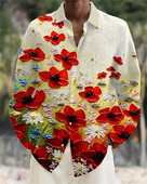 2023. aasta uus moodne meeste kvaliteetne vabaaja polokraega pikkade varrukatega särk Creative Butterfly Print Pehmest ja tervislikust materjalist top