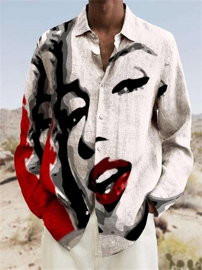 Cămașă casual pentru bărbați la modă Avatar pentru femei Imprimare HD Material moale și sănătos 2023 Nou primăvară, vară, mărime mare