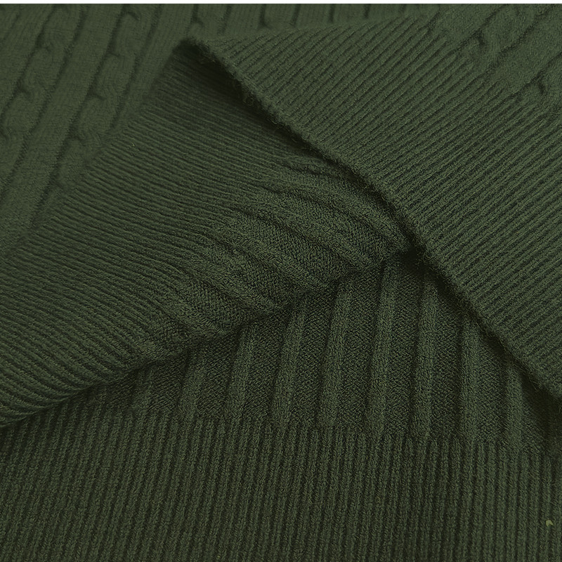 Muška jesenska i zimska donja majica s visokim izrezom, uska majica s dugim rukavima, jednobojni trend