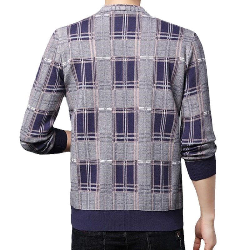 Sügismood Koo triibuline kampsun jakk Meeste Korea kampsunid Mantel Meeste Rõivad Disainer Kiri Kardigan Meeste kampsunid Hombre