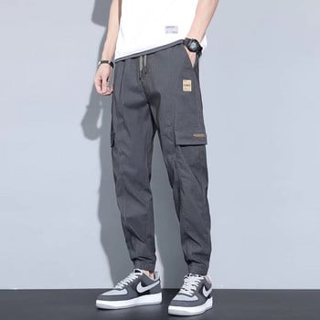 Ανδρικό παντελόνι Joggers Cargo Παντελόνι πολλαπλής τσέπης Ελαστικό στη μέση Ανδρικό casual Hip Hop Streetwear Φούτερ Παντελόνι Pencil Παντελόνι X1