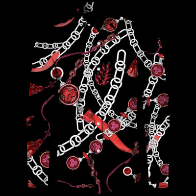 Luksuzne muške košulje, modni pozlaćeni lanac, 3D printane majice dugih rukava, košulja s otvorenim ovratnikom i kopčanjem, bluze za klubske zabave