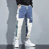 Klassikalised tänavarõivad vabaaja püksid Meeste lindid Harem Jooksupüksid Meestele Slim Fit Spring Cargo püksid Mitme taskuga Naiste püksid J2