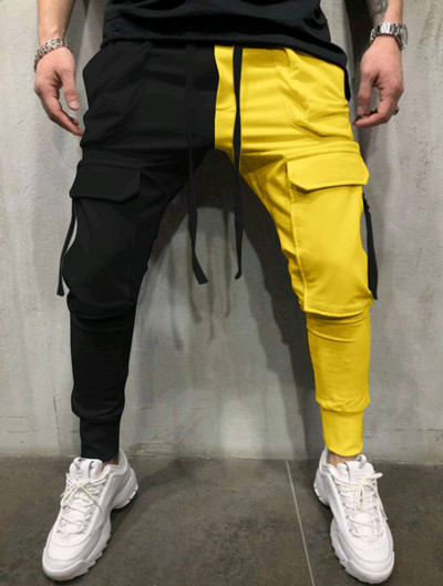 Pantaloni pentru bărbați Pantaloni de îmbrăcăminte Hip Hop Joggeri Pantaloni cargo Pantaloni casual pentru bărbați Pantaloni cu imprimare la modă Streetwear Pantalones Hombre K107
