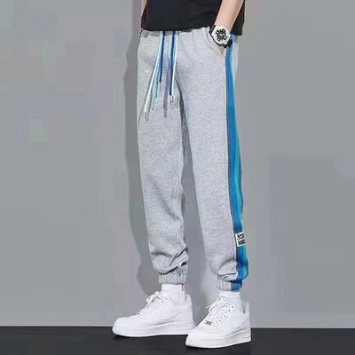 NOVO Classic Streetwear Hip Hop Joggers Muške Letter Vrpce Cargo Hlače Džepovi Taktičke Ležerne Muške Hlače Trenirka K136