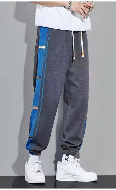 NOVO Classic Streetwear Hip Hop Joggers Muške Letter Vrpce Cargo Hlače Džepovi Taktičke Ležerne Muške Hlače Trenirka K136