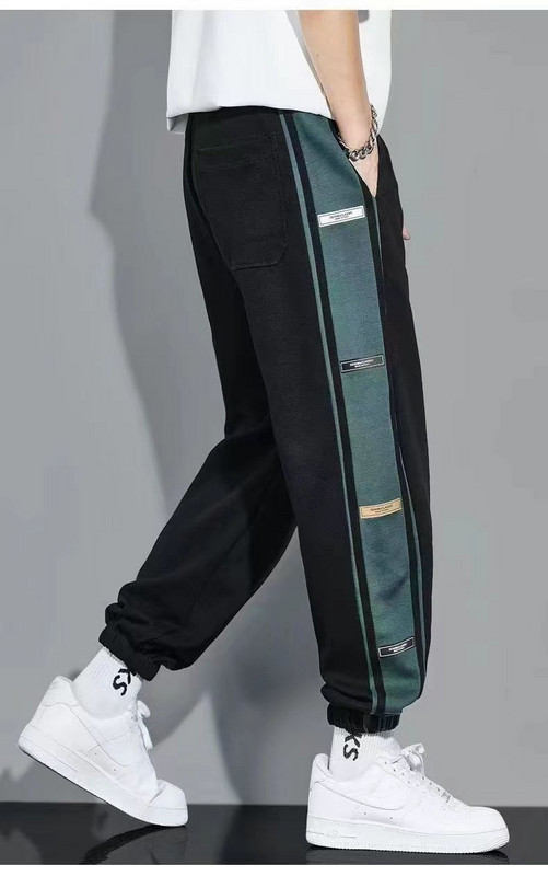 NOVO Classic Streetwear Hip Hop Joggers Muške Letter Vrpce Cargo Hlače Džepovi Taktičke Ležerne Muške Hlače Trenirka K136