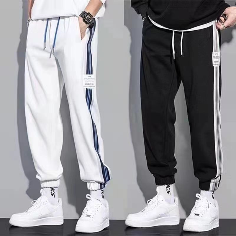 NOVO Classic Streetwear Hip Hop Joggers Muške Letter Vrpce Cargo Hlače Džepovi Taktičke Ležerne Muške Hlače Trenirka K136